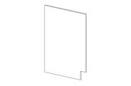 NB-BSK Base Skin Panel 23 1/4"W x 34 1/2"H x 1/4"D