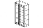 NW-W2442 Classic Wheat Wall Cabinet 24"W  x 42"H  x 12"D